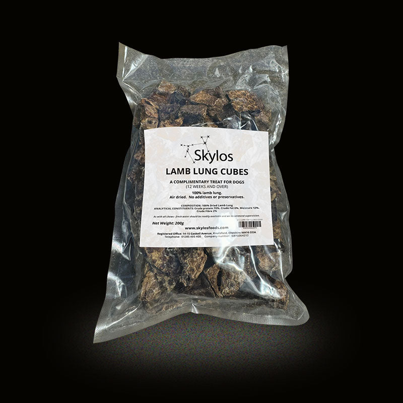 Lamb Lung Cubes - 200g
