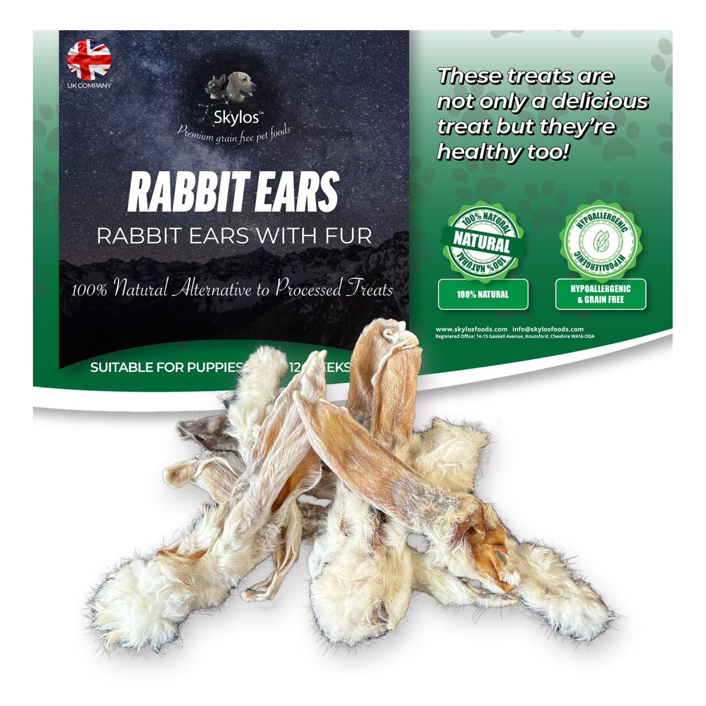 Rabbit Ears (with hair)