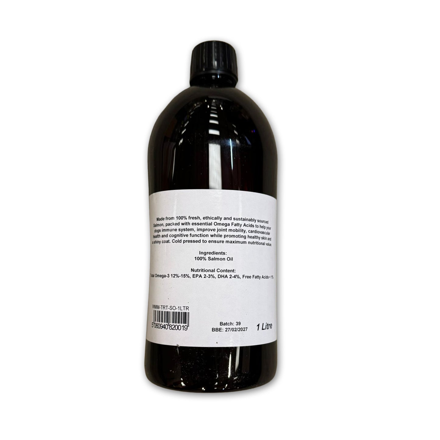 "Cold Pressed" Salmon Oil