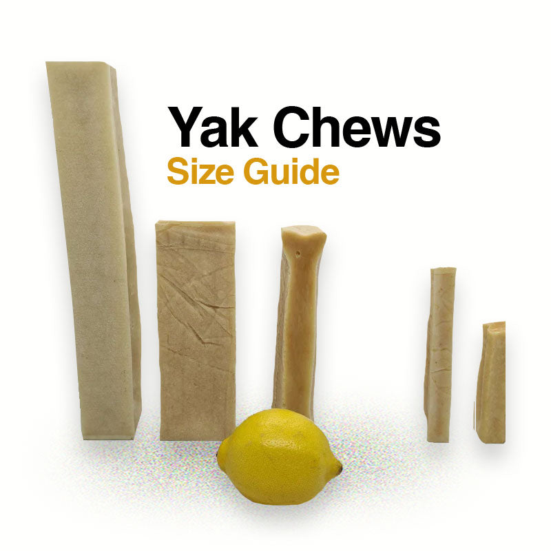 Yak Snack Chews - (Various Sizes)