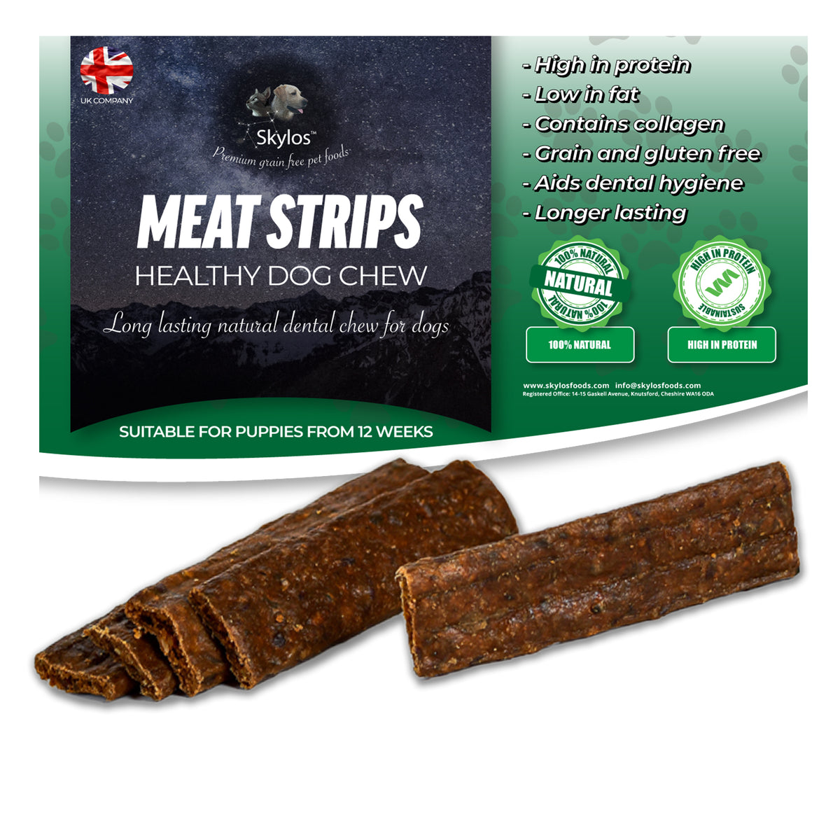 Meat Strips - 1kg